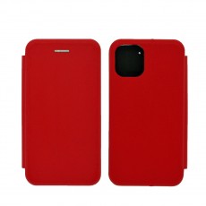 Book Case Ancus Magnetic Curve for Apple iPhone 12 Mini TPU Red