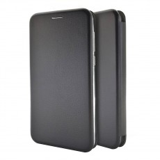 Book Case Ancus Magnetic Curve for Apple iPhone 12 Pro Max TPU Black