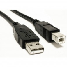 USB Data Akyga AK-USB-18 Cable A Female to USB-B Male 5m Black