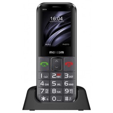 Maxcom MM730 2.2" with Large Buttons & Backlight, Bluetooth, Radio, Camera and Emergency Button Black