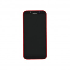 Original LCD & Digitizer Hisense F17 Red with Frame