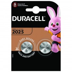 Buttoncell Lithium Duracell CR2025 Pcs. 2