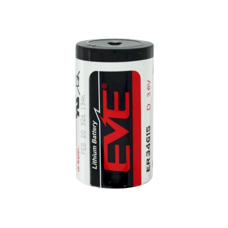 Lithium Βattery Eve 33600 ER34615 Li-SOCl2 19000mAh 3.6V D