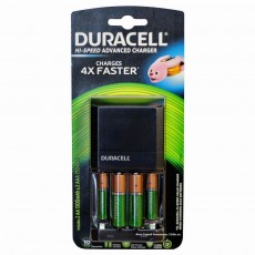 Battery Charger Duracell Hi-Speed Advanced with AA/AAA with 2 ΑΑ 1300mAh and 2 ΑΑΑ 750mAh Included