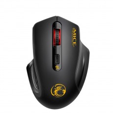 Wireless Mouse iMICE E-1800 1600dpi 2.4Ghz with 4 Buttons Black