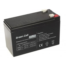 Green Cell Battery charger AGM05 for AGM Gel and Lead Acid 12V 7.2Ah (0.6A)