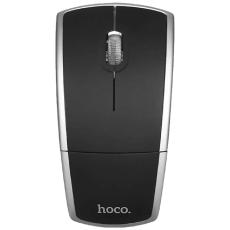 Wireless Mouse Hoco DI03 1200 DPI 2.4G 3 Buttons Foldable. Black-Silver