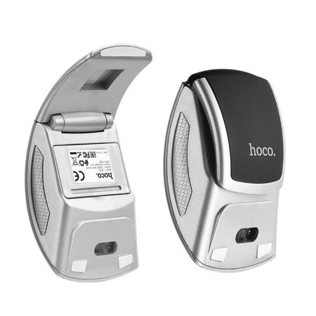 Wireless Mouse Hoco DI03 1200 DPI 2.4G 3 Buttons Foldable. Black-Silver