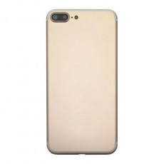Battery Cover with Frame for Apple iPhone 7 Plus Gold with Camera Lens, SIM Tray and External Keys OEM Type A