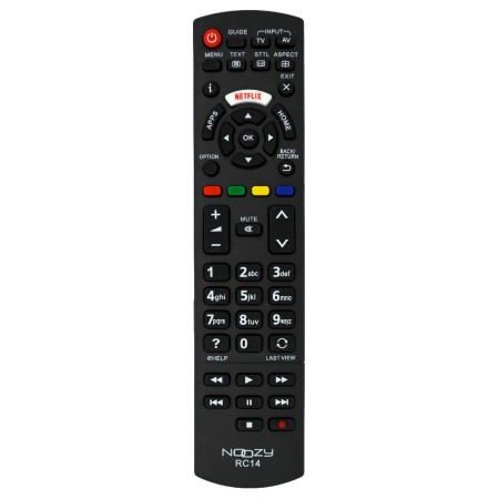 Remote Control Noozy RC14 for Panasonic TV Ready to Use Without Set Up