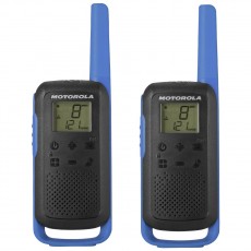 Walkie Talkie Motorola Go Discover PMR T62 with Hands Free Port of 2.5mm Blue. Coverage 8km