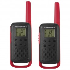 Walkie Talkie Motorola Go Discover PMR T62 with Hands Free Port for 2.5mm Red. Coverage 8km