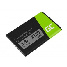 Battery Green Cell BP121 for Huawei Ascend G700 HB505076RBC 2150mAh, Li-ion, 3.8 V