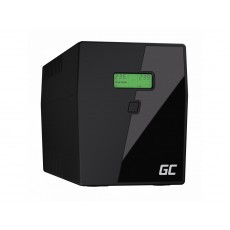 UPS Green Cell UPS09 Microsine 1000VA LCD 12V 9Ah 1400W 2x Schuko + 2x IEC 146 x 205 x 397 mm