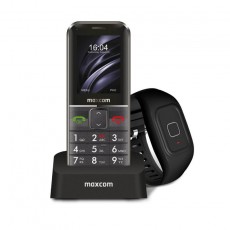 Maxcom MM735 2.4" 2G IP67 with Wireless SOS Wristband, GPS, Bluetooth, Camera 2.0MP, FM Radio, Torch and Emergency Button Black