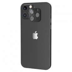Frame Film Κάμερας Hoco 3D Meta  for Apple iPhone 12 / iPhone 12 Prox Black