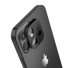 Tempered Glass Hoco 3D Metal Frame Lens Film for Apple iPhone 12 Mini Black