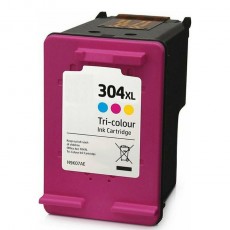 Ink HP Compatible 304XL Pages:300 Colour for Deskjet, ENVY, 2620, 2621, 2622, 2623, 2630, 2630, 2632, 2632, 2633, 2634, 3720, 3730