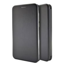 Book Case Ancus Magnetic Curve for Samsung A02 A022F A02s A025F TPU Black