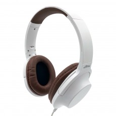 Headphone Stereo Media-Tech MT3604 Delhpini 3.5mm White with Microphone and Operations Control Button