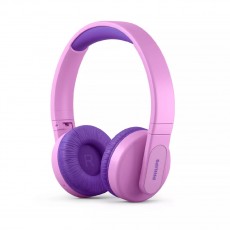 Bluetooth Stereo Philips Kids TAK4206PK/00 V5.0 Pink On-ear Mic, Lighting, Control Button και Parents Control App