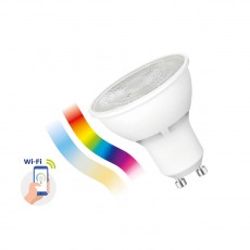 Smart LED Lamp Spectrum GU10 5W 480 Lumens RGB WiFi 2700-6900K A++