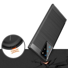 Case TPU Ancus Carbon Series for Samsung SM-N981B Galaxy Note 20 5G Black