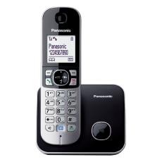 Dect/Gap Panasonic KX-TG6851JTB with Large White and Speaker Phone Black-Silver