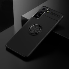 Case Ancus Autofocus Shockproof with Ring Holder για Samsung SM-G990F Galaxy S21 / SM-G991B Galaxy S21 5G Black