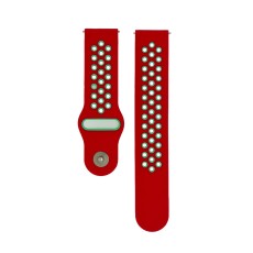 Spare Spart Ancus Wear Silicone with Fastening Holes 22mm Red