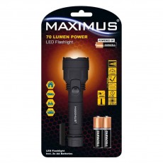 Flashlight  Maximus Led IP44 70 Lumens Distance 94m Black