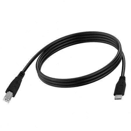 Ancus USB USB-C to USB-B 2m Black