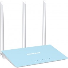 Wireless Router Comfast CF-WR616AC 3*5dBi Antennas 2.4GHz & 5.8GHz 1200Mbps Blue