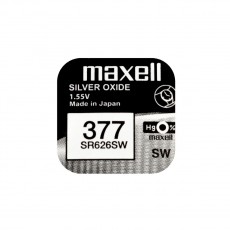 Buttoncell Maxell 377-376 SR626SW SR626W SR66 LR626 Pcs. 1