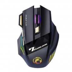 Wireless Gaming Mouse iMICE GW-X7 3200dpi 2.4GHz with 7 Buttons Black
