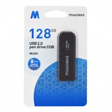 Flash Drive MiWorks MU204 128GB USB 2.0 Black