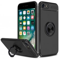Case Ancus Autofocus Shockproof with Ring Holder για Apple iPhone  7 / 8 / SE (2020) Black
