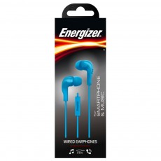 Hands Free Energizer CIA5 Stereo 3.5mm Blue with Micrphone and Operation Control Button 1,1m