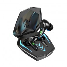 True Wireless Hands Free Borofone BE53 Graceful Gaming Headset V5.0 Black with Touch Sensor and Switching Master/Slave