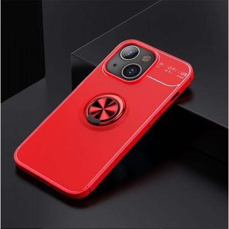 Case Ancus AutoFocus Shock Proof with Ring Holder for Apple iPhone 13 mini Red