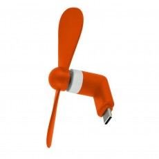 USB USB-C Mini Fan Ancus Orange