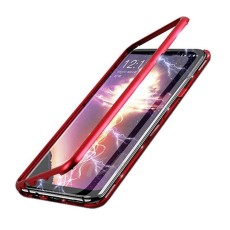 Case Ancus 360 Full Cover Magnetic Metal for Apple iPhone 13 Pro Red