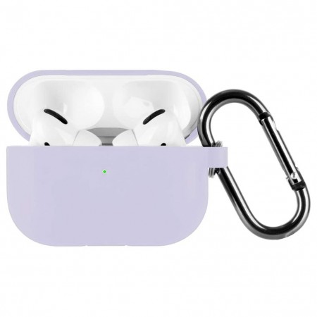 Silicone Case Goospery for Airpods Pro LIght Purple with Hook