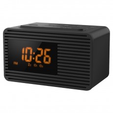 Radio - Clock Panasonic RC-800EG-K with Screen, FM, Dual Alarm, Black