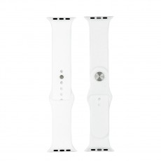 Watchband Goospery Silicone 42mm for Apple Watch series 4/3/2/1 White