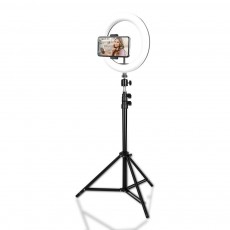 Mobile Phone Holder Media-Tech MT5541 Ring Light with Desk Stand and Tripod  1,6m