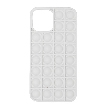 TPU Case Ancus TPU Pop It for Apple iPhone 12 / 12 Pro White