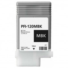 Ink CANON Compatible PFI-120ΜBK Pages:6000 Black for IPF TM-200, TM-205, TM-300, TM-305