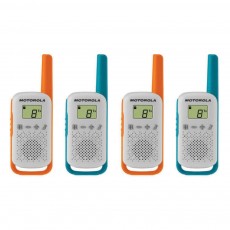 Walkie Talkie Motorola T42 GO LIVE PMR446 Quad Pack Coverage 4 km