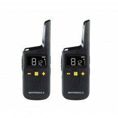 Walkie Talkie Motorola XT185 PMR446 IP54 Two-Way Black, Coverage 8 km, Hands-Free, 24h Battery Life